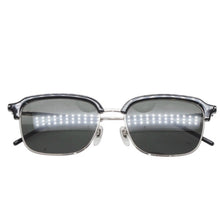 画像をギャラリービューアに読み込む, GUCCI グッチ Sunglasses サングラス アイウェア シルバーテンプル 56◻︎18-150 ブラック 美品 中古 4a001351