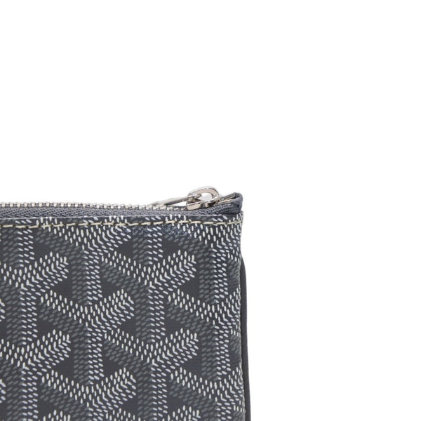 New and unused GOYARD Senat Nano Key Pouch Coin case SENAPCNANTY51CL51P Gray Used 4a001202