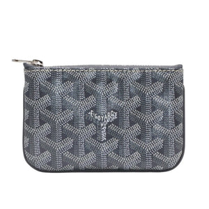 New and unused GOYARD Senat Nano Key Pouch Coin case SENAPCNANTY51CL51P Gray Used 4a001202