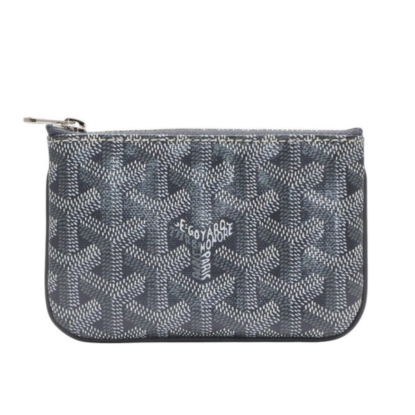 New and unused GOYARD Senat Nano Key Pouch Coin case SENAPCNANTY51CL51P Gray Used 4a001202