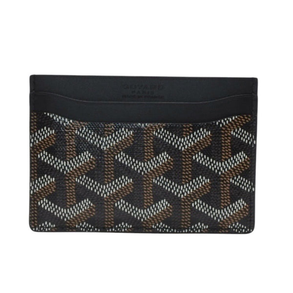 新品未使用 GOYARD ゴヤール Saint Sulpice サン シュルピス カードケース カードホルダー STSULPPMLTY01CL01X ブラック 中古 4a001208