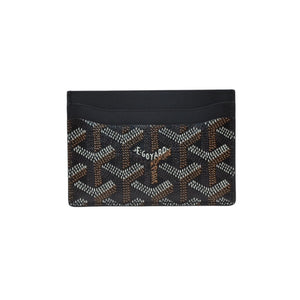 新品未使用 GOYARD ゴヤール Saint Sulpice サン シュルピス カードケース カードホルダー STSULPPMLTY01CL01X ブラック 中古 4a001208