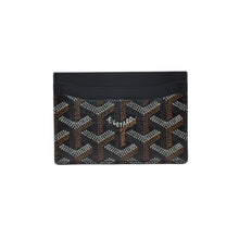 画像をギャラリービューアに読み込む, 新品未使用 GOYARD ゴヤール Saint Sulpice サン シュルピス カードケース カードホルダー STSULPPMLTY01CL01X ブラック 中古 4a001208