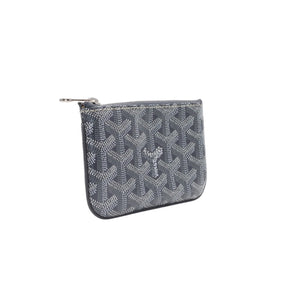 New and unused GOYARD Senat Nano Key Pouch Coin case SENAPCNANTY51CL51P Gray Used 4a001202