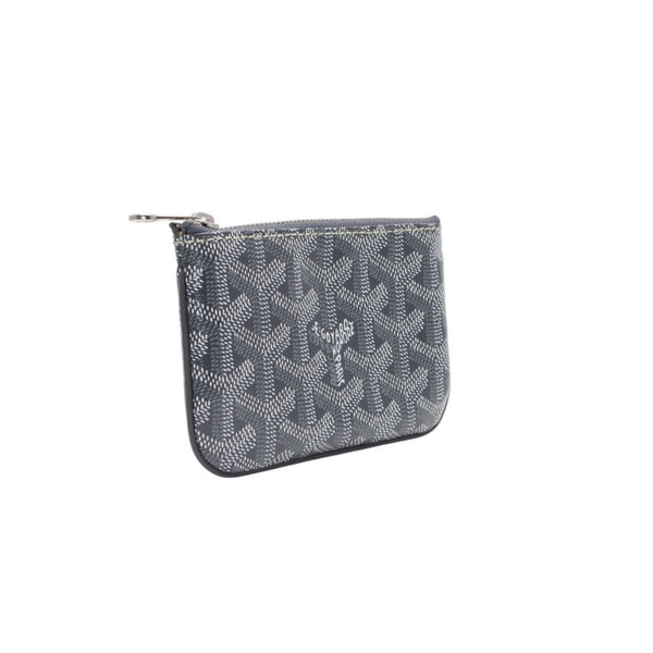 New and unused GOYARD Senat Nano Key Pouch Coin case SENAPCNANTY51CL51P Gray Used 4a001202