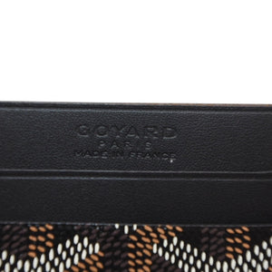 新品未使用 GOYARD ゴヤール Saint Sulpice サン シュルピス カードケース カードホルダー STSULPPMLTY01CL01X ブラック 中古 4a001208