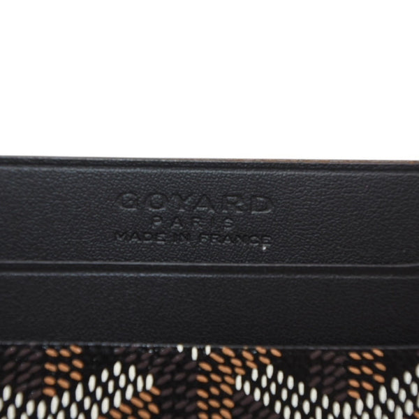 新品未使用 GOYARD ゴヤール Saint Sulpice サン シュルピス カードケース カードホルダー STSULPPMLTY01CL01X ブラック 中古 4a001208