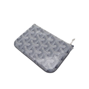 New and unused GOYARD Senat Nano Key Pouch Coin case SENAPCNANTY51CL51P Gray Used 4a001202
