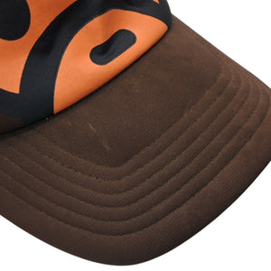 A BATHING APE MILO FACE MESH CAP BROWN Good Condition Used 4a001289