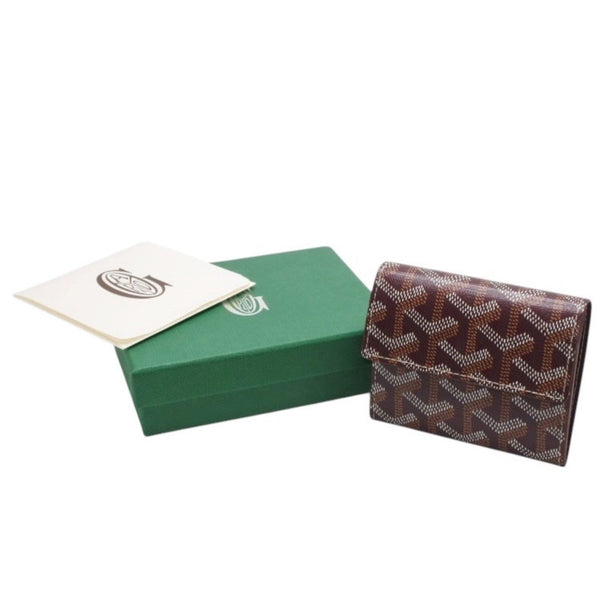 New and unused GOYARD Marigny Wallet Marigny wallet bifold wallet MARIGNPMLTY33CL33P Bordeaux Used 4a001209