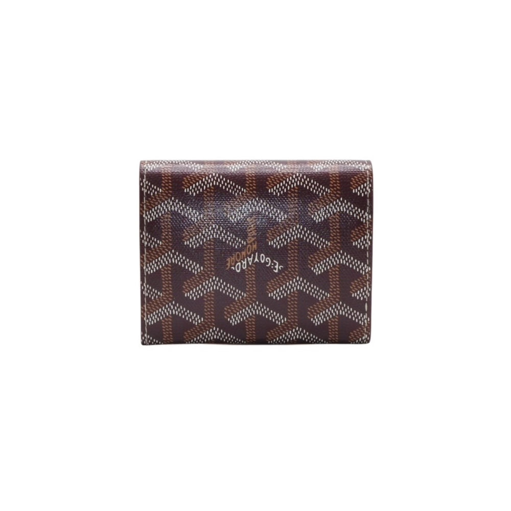 New and unused GOYARD Marigny Wallet Marigny wallet bifold wallet MARIGNPMLTY33CL33P Bordeaux Used 4a001209