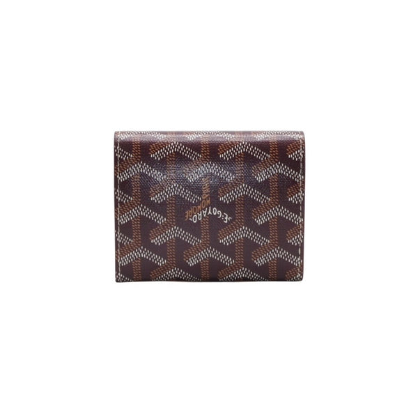 New and unused GOYARD Marigny Wallet Marigny wallet bifold wallet MARIGNPMLTY33CL33P Bordeaux Used 4a001209