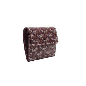 New and unused GOYARD Marigny Wallet Marigny wallet bifold wallet MARIGNPMLTY33CL33P Bordeaux Used 4a001209