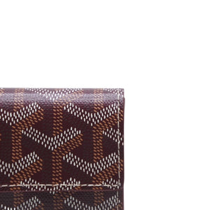 New and unused GOYARD Marigny Wallet Marigny wallet bifold wallet MARIGNPMLTY33CL33P Bordeaux Used 4a001209