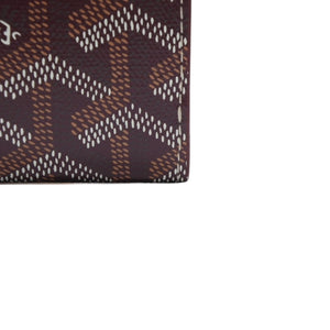 New and unused GOYARD Marigny Wallet Marigny wallet bifold wallet MARIGNPMLTY33CL33P Bordeaux Used 4a001209
