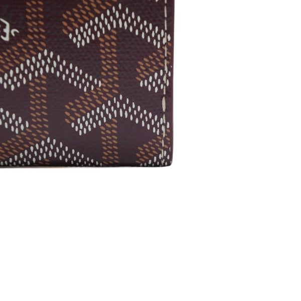 New and unused GOYARD Marigny Wallet Marigny wallet bifold wallet MARIGNPMLTY33CL33P Bordeaux Used 4a001209