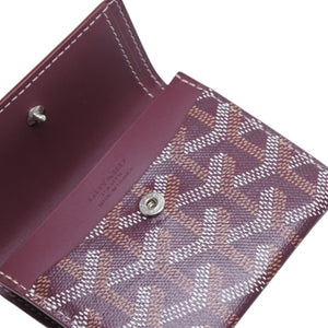 New and unused GOYARD Marigny Wallet Marigny wallet bifold wallet MARIGNPMLTY33CL33P Bordeaux Used 4a001209