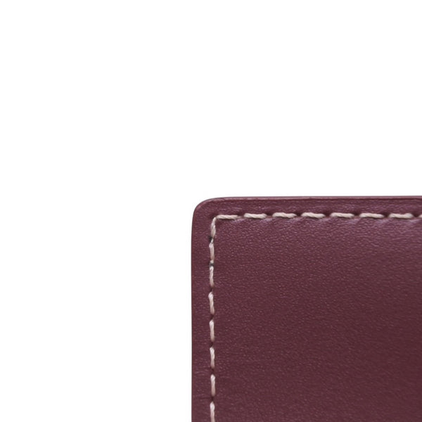 New and unused GOYARD Marigny Wallet Marigny wallet bifold wallet MARIGNPMLTY33CL33P Bordeaux Used 4a001209