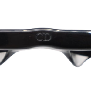極美品 Christian Dior クリスチャンディオール h CDダイヤモンド サングラス アイウェア 10A0 サイズ56□15 140 ブラック 中古 4a001201