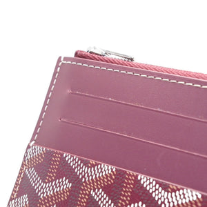 Like new GOYARD Insert Louise Long Wallet Card Case INSLOUMMLTY33CL33P Bordeaux Used 4a001210