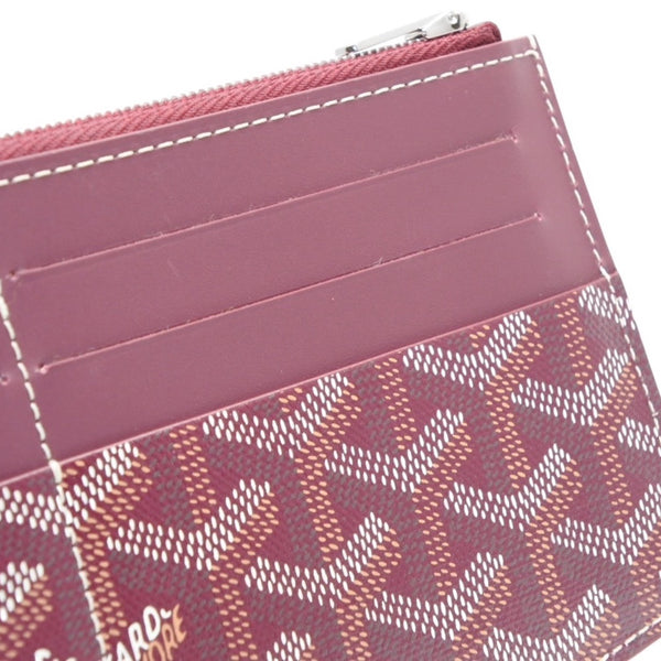 Like new GOYARD Insert Louise Long Wallet Card Case INSLOUMMLTY33CL33P Bordeaux Used 4a001210