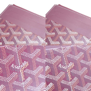 Like new GOYARD Insert Louise Long Wallet Card Case INSLOUMMLTY33CL33P Bordeaux Used 4a001210
