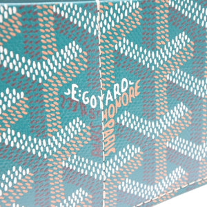 Very good condition GOYARD Insert Louise long wallet INSLOUMMLTY09CL09P PVC leather green used 4a001207