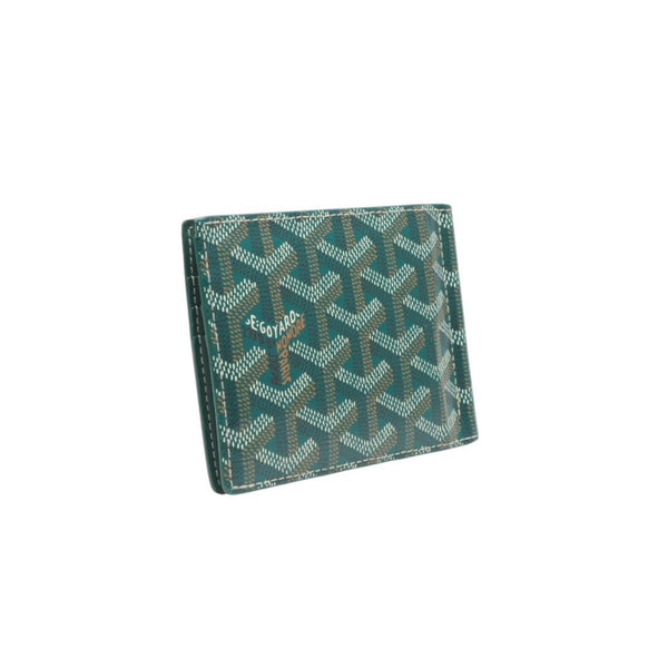 GOYARD Saint Thomas Wallet Saint Thomas Bifold Wallet Money Clip STTHOMPMLTY09CL09P Green Good Condition Used 4a001206