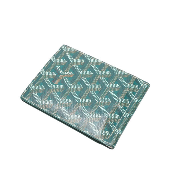 GOYARD Saint Thomas Wallet Saint Thomas Bifold Wallet Money Clip STTHOMPMLTY09CL09P Green Good Condition Used 4a001206