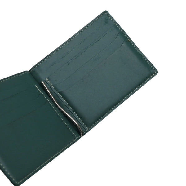 GOYARD Saint Thomas Wallet Saint Thomas Bifold Wallet Money Clip STTHOMPMLTY09CL09P Green Good Condition Used 4a001206