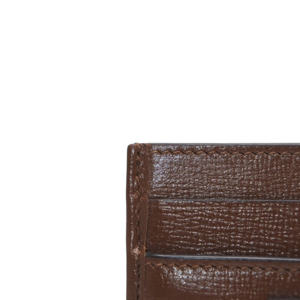 New and unused GUCCI GUCCI × BALENCIAGA Balenciaga Card Case Card Holder 681709 GG Canvas Brown Demna Used 4a001211