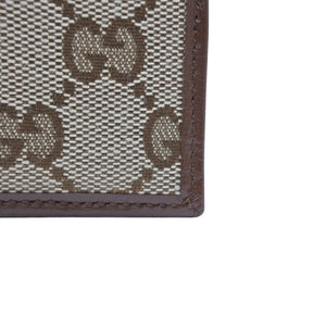 New and unused GUCCI GUCCI × BALENCIAGA Balenciaga Card Case Card Holder 681709 GG Canvas Brown Demna Used 4a001211