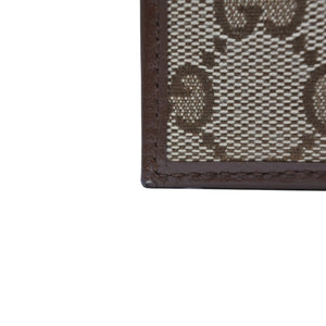 New and unused GUCCI GUCCI × BALENCIAGA Balenciaga Card Case Card Holder 681709 GG Canvas Brown Demna Used 4a001211