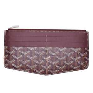 Like new GOYARD Insert Louise Long Wallet Card Case INSLOUMMLTY33CL33P Bordeaux Used 4a001210