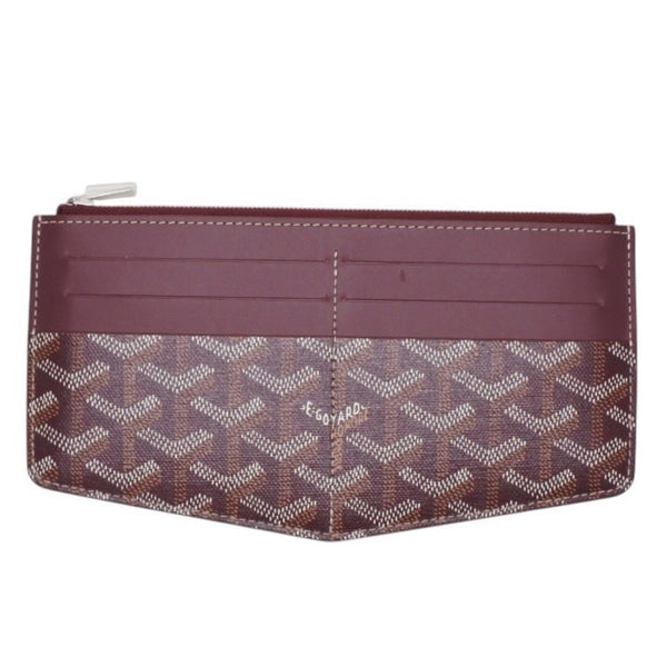 Like new GOYARD Insert Louise Long Wallet Card Case INSLOUMMLTY33CL33P Bordeaux Used 4a001210