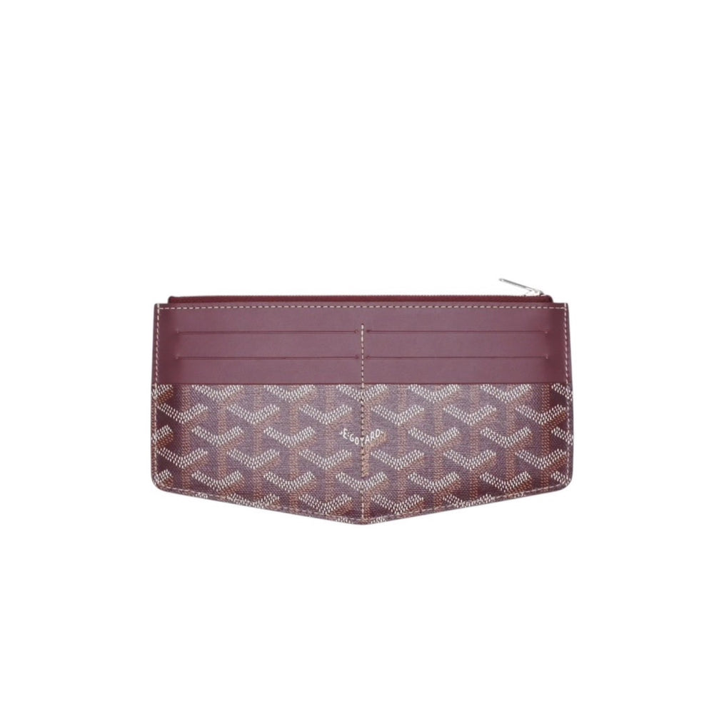 新品同様 GOYARD ゴヤール Insert Louise インサートルイーズ 長財布 カードケース INSLOUMMLTY33CL33P ボルドー 中古 4a001210
