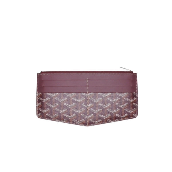 Like new GOYARD Insert Louise Long Wallet Card Case INSLOUMMLTY33CL33P Bordeaux Used 4a001210