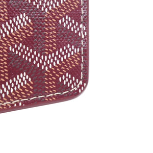 Like new GOYARD Insert Louise Long Wallet Card Case INSLOUMMLTY33CL33P Bordeaux Used 4a001210