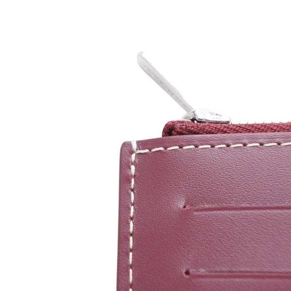 Like new GOYARD Insert Louise Long Wallet Card Case INSLOUMMLTY33CL33P Bordeaux Used 4a001210