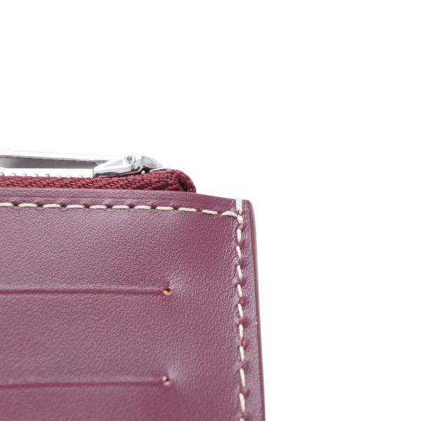 Like new GOYARD Insert Louise Long Wallet Card Case INSLOUMMLTY33CL33P Bordeaux Used 4a001210