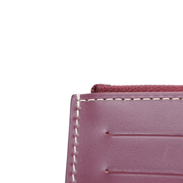 Like new GOYARD Insert Louise Long Wallet Card Case INSLOUMMLTY33CL33P Bordeaux Used 4a001210