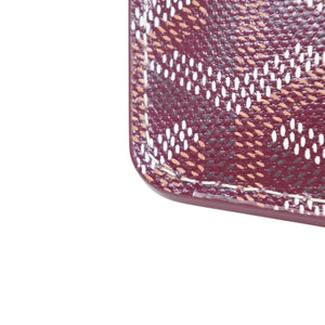 Like new GOYARD Insert Louise Long Wallet Card Case INSLOUMMLTY33CL33P Bordeaux Used 4a001210