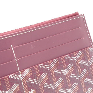 Like new GOYARD Insert Louise Long Wallet Card Case INSLOUMMLTY33CL33P Bordeaux Used 4a001210