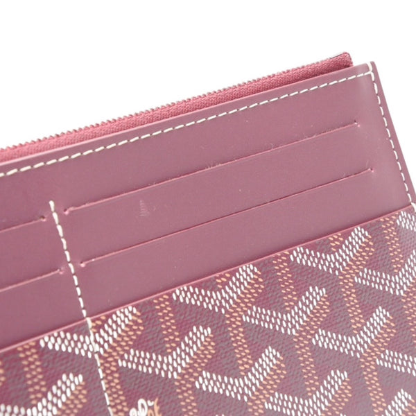 Like new GOYARD Insert Louise Long Wallet Card Case INSLOUMMLTY33CL33P Bordeaux Used 4a001210