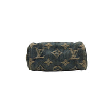 画像をギャラリービューアに読み込む, LOUIS VUITTON ルイヴィトン モノグラムデニム ミニ トゥルース スピーディPM M95082 ストラップ ブルー 美品 中古 4a001205