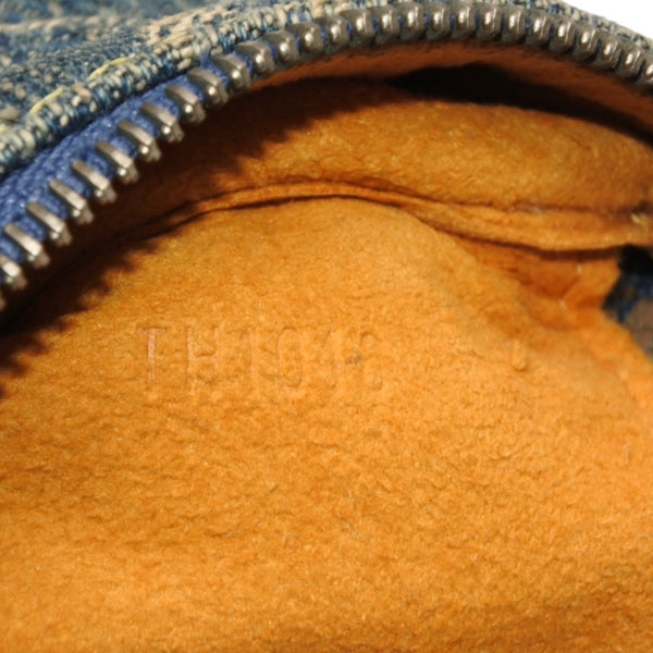 LOUIS VUITTON Monogram Denim Mini Truth Speedy PM M95082 Strap Blue Good Condition Used 4a001205