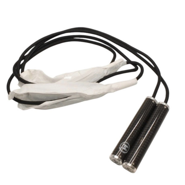 Very Good Condition CHANEL Jumping Rope Skipping Rope Carbon Coco Mark Black Vintage Chanel Used 4a000608