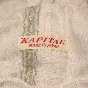 KAPITAL Capital Dorag Cap K2303XH51 ONE SIZE Beige Cotton Good Condition Used 4a000031