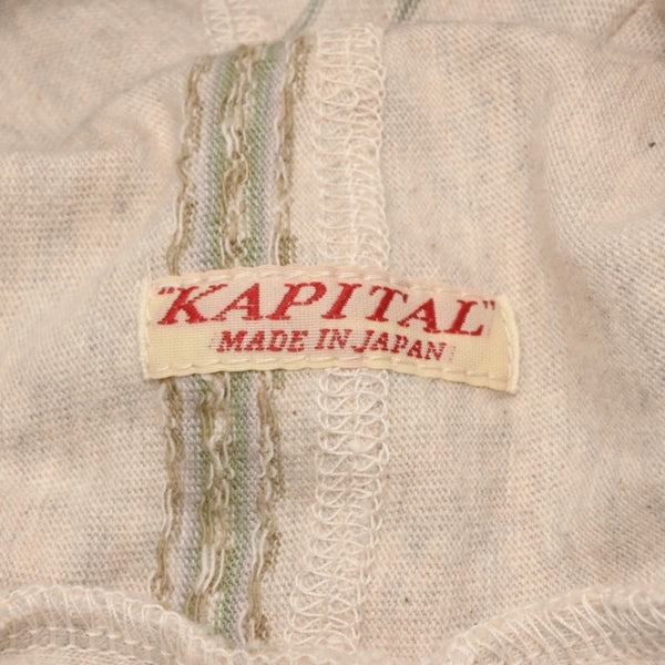 KAPITAL Capital Dorag Cap K2303XH51 ONE SIZE Beige Cotton Good Condition Used 4a000031