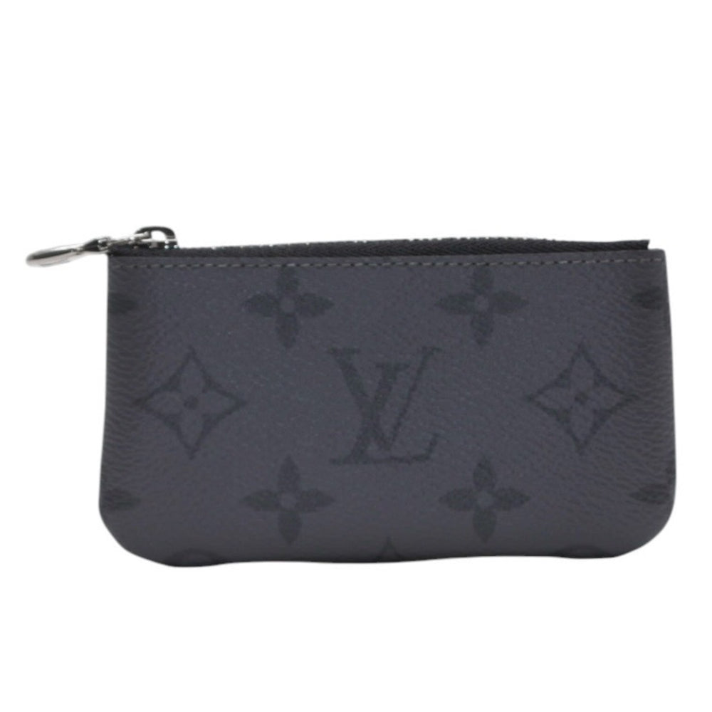 新品未使用 LOUIS VUITTON ルイヴィトン ポシェット クレ コインケース 小銭入れ M80905 モノグラム エクリプス ブラック 中古 4a001214